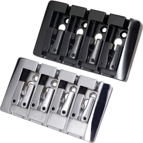 QHX Black Vintage Type Heavy Duty Upgrade 5 Strings Electric Bass Bridge guitar accessories parts Musical instrument