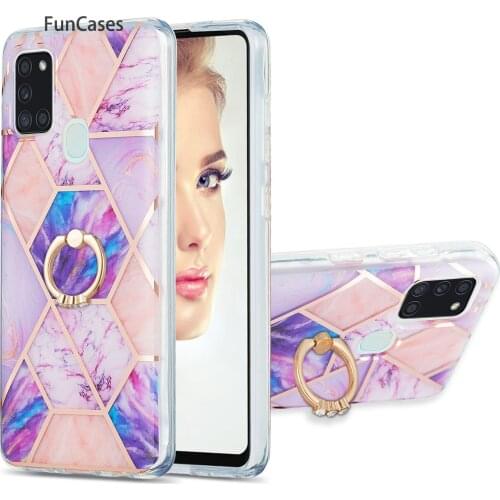 Half-Wrapped Cases For Samsung A30S Blue Green Soft TPU Shell Movil Samsung Galaxy para A50S A50 A02S US version A21S Eurasian