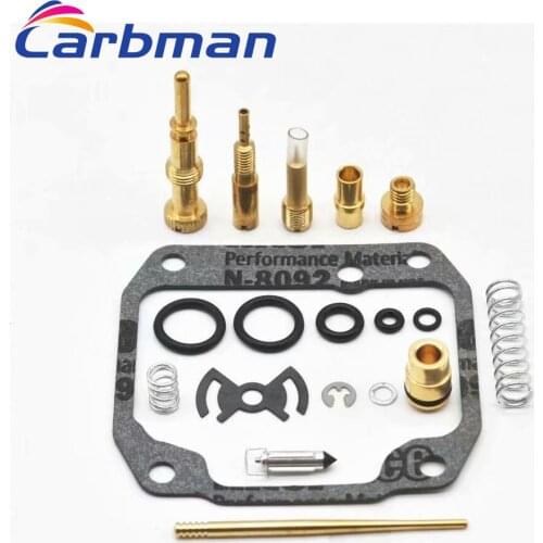 Carbman Carburetor Repair Kit For Suzuki LT230GE Quadrunner 1985-1986 Motorcycle Accessories Replacement Parts