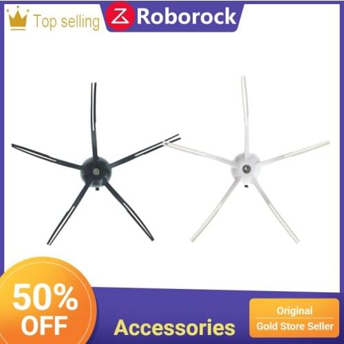 New original Roborock S7 S70 S75 robot vacuum cleaner sweeping wet mopping soft rubber side brush accessories