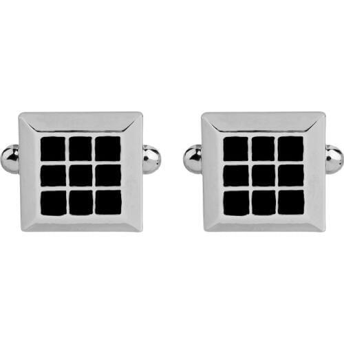 Luxury shirt cufflinks for mens Brand cuff button de manchette Black cuff links High Quality abotoaduras Jewelry