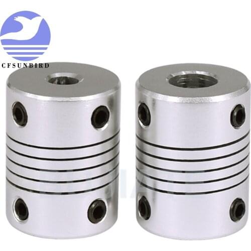 Stepper Motor 5x5x25mm 5x8x25mm Flexible Coupling 5mm 8mm Coupler /Shaft Couplings 5 mm*5mm**25 mm