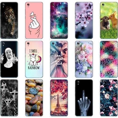 Silicon Case For Vivo Y91C 6.22 inch Case Painting Soft TPU Back Phone Cover For Y91 C VIVOY91C Full 360 Protective Bumper Shell