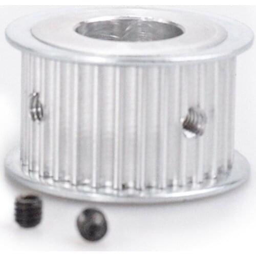 HTD3M 20T Timing Pulley, 5/6/6.35/7/8/10mm Bore, Gear Pulley, 3mm Pitch, 11mm Belt Width, Aluminum Alloy Synchronous Timing