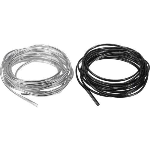 2 Sets 6Meter Car Door Edge Moulding Trim Scratch Guard Protector Cover Mold