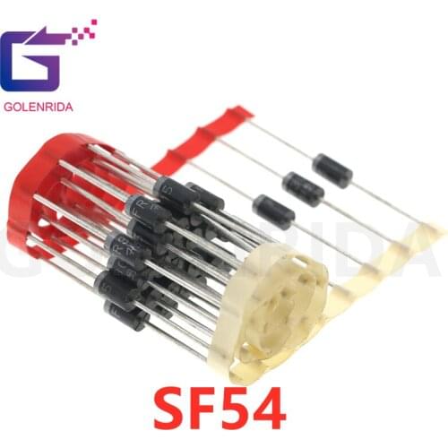 20PCS SF54 Diode 5A 200V DO-201AD