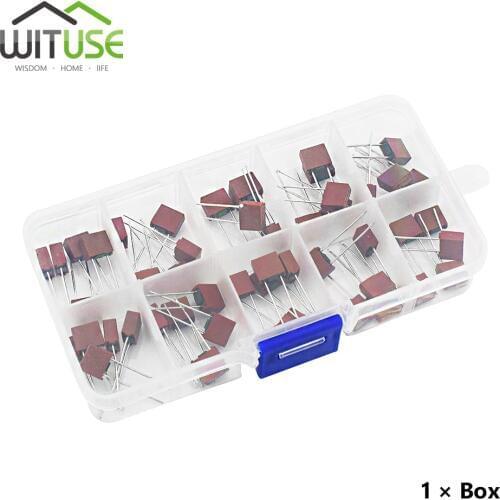 50PCS Square Fuse 0.5A, 1A, 1.25A, 1.6A, 2A, 2.5A, 3.15A, 4A, 5A, 6.3A 250V Plastic fuse 392 LCD TV Power Board Commonly Used