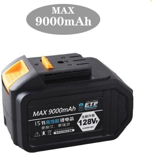 Rechargeable Lithium Battery Pack 18V Electric Wrench 21V Angle Grinder Battery Pack Large Capacity 18650 Battery