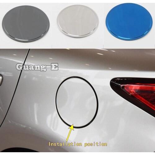 Car Sticks Styling Ornament Gas/Fuel/Oil Tank Cover Cap Lamp Frame Trim Parts Moulding For Lexus CT CT200h 2019 2020 2021