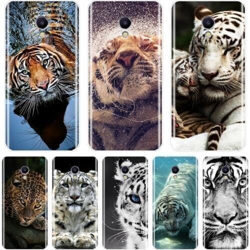 For Meizu M6 M6S M6T M5 M5C M5S M3 M3S M2 Case Silicone Soft Tiger Leopard Cool Back Cover For Meizu M2 M3 M5 M6 Note Phone Case