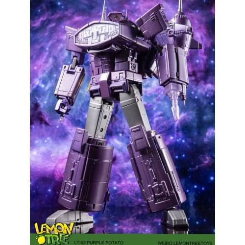 Brand New Lemontree Toy LT-03 Shockwave Purple Potato Action Figure With Box