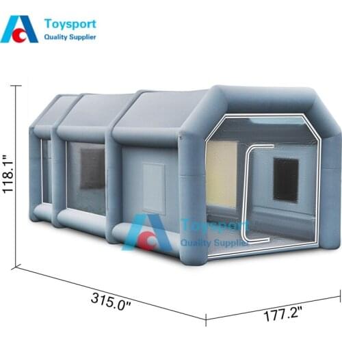 Giant Inflatable Car Workshop Tent,inflatable Car Garage Tent,inflatable Spray Booth For Sale