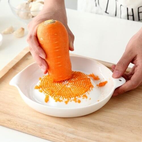 Japanese Style Ceramic Ginger Garlic Wasabi Grater Crushed Garlic Press Device Soy Sauce Dish for Sushi Creative Food Tools