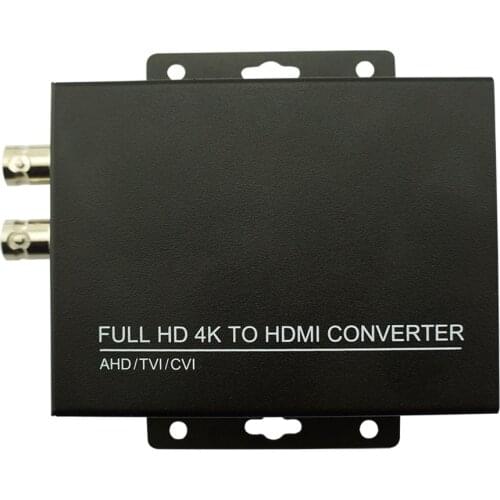 HDC-ADH New Converter 4K 720P/1080P TVI 8MP AHD 5MP CVI 5MP CVBS to HDMI Converter For Camera CCTV Tester Converter