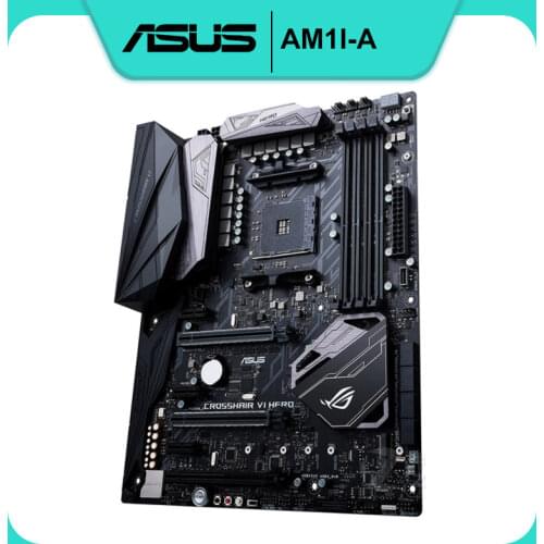 For ASUS ROG CROSSHAIR VI HERO Desktop Mainboard Socket AM4 DDR4 For AMD X370 X370M ATX Original Used Mainboard