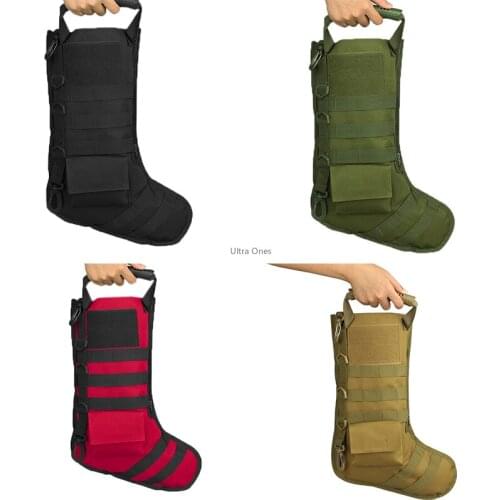 MOLLE Christmas Stocking Socks Tactical Paintball Bag Shooting Mag Pouch Storage Bag Military Combat Hunting Cs Magazine Pouches