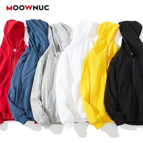 Hoodies Men Hat Cardigan Classic style Basic style Thick Fashion 34% Cotton Spring Bottoming Shirt MOOWNUC Mens Casual Hombre