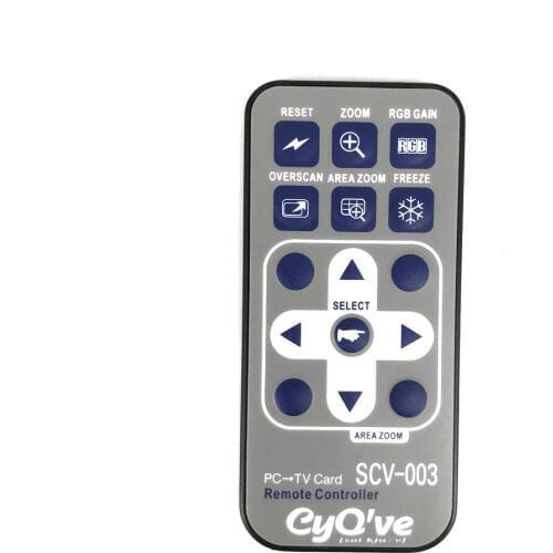 New Original For CYO'VE SCV-003 PC TV Card Remote Control Remoto Controller Fernbedienung