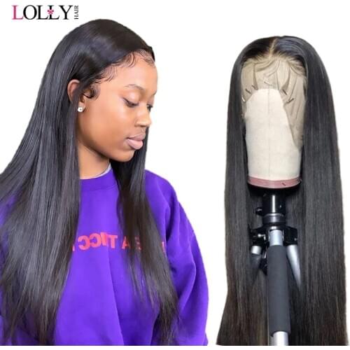 Straight 360 Lace Frontal Wig Brazilian 13x4/13x6 Lace Front Human Hair Wigs For Black Women Remy 4x4 Closure Wig Lace Front Wig