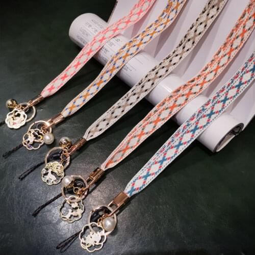 Chinese X Design Phone Lanyard Strap For iphone huawei redmi samsung xiaomi Mobile Phone ID Card Long Hanging Rope String Camera