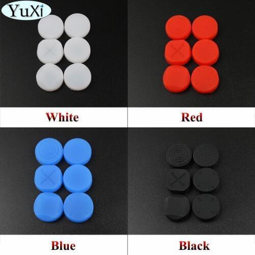 YuXi Silicone Analog Controller Thumb Grips Cap Skin Cover Game Console Joystick Cap For Sony PS Vita For PSV 1000 2000