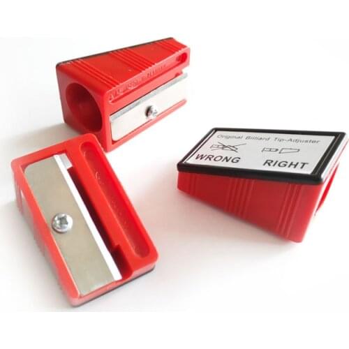 Cue tip shaper tip tool for snooker cue pool billiard accessories 5pcs/ pack+2 blades