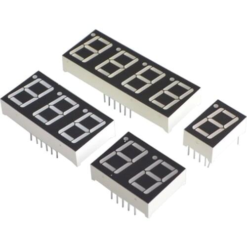 0.56 inch 7 Segment 1bit 2bit 3bit 4bit Digital Tube Red Common Cathode LED Digit Display