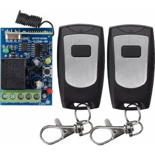 DC 12V 1 CH RF Wireless Remote Control Lighting Switch System, Transmitter + Receiver,Working Way In Jog/Toggle Model