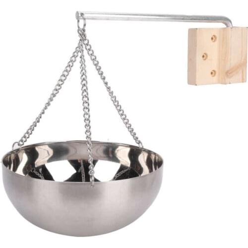 20cm Stainless Steel Sauna Aromatherapy Bowl Essential Oil Holder Sauna Room Accessories Sauna Supplies
