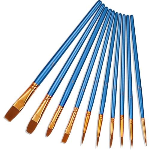 5/10pcs Drawing Pen Palette Set Brush Oil Painting Outline Pen Flat Tip Graffiti Pen DIY Jewelry Making Epoxy Resin Glue Tools