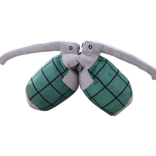 Anime Plush Gloves Soft Pillow Stuffed Toys Arm Warmer Cosplay Costume Winter Gloves for Kids