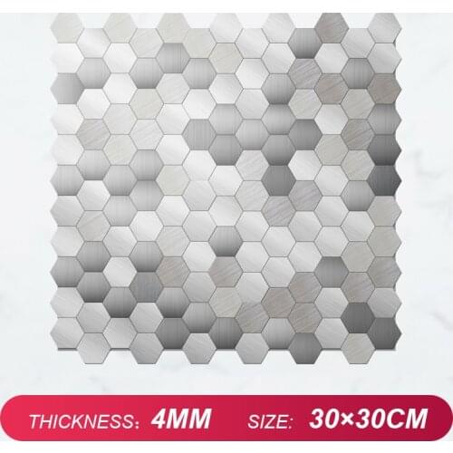 One Piece Wall Stickers Self-adhesive Wallpapers Home Decor Adhesive for Bedroom Living Room Wateproof Decoration Kitchen Metal