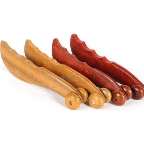 Fragrant Wood Guasha Board Face Body Reflexology Shiatsu Thai Massage Scraping Plate Facial Lifting Slimming Beauty Tool