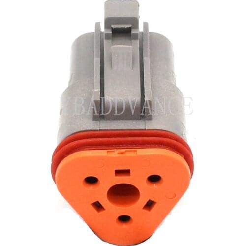 DT06-3S Deutsch DT Series 3 Way Plug Connector Kit With Pins & Wedglock