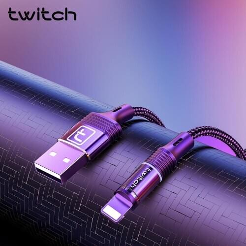 Twitch Magnetic USB Cable For iPhone Xiaomi Samsung Android Mobile Phone Fast Charging USB Cable Magnet Charger Wire Cord