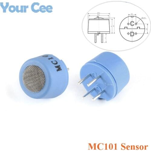 MC101 Gas Sensor Catalytic Combustion Sensor Catalytic Element 3v for Combustible Gas Leakage Alarm System Natural Gas