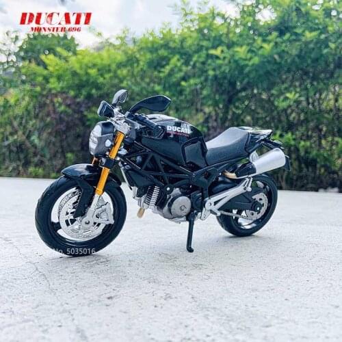 Maisto 1:12 Ducati HYPERMOTARD SP Die-cast alloy motorcycle model car models collection gift toy tool