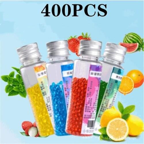 400/100pcs Unique Cigarette Pops Beads Fruit Flavour Mint Flavor Cigarette Holder Smoking Accessories Men Gift Cigarette Holder