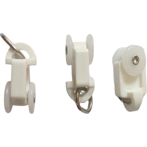 Dooya High Quality Curtain Track Runners for Smart Home Straight Curtain Track General Pulley Electronic Curtain Accessory 20PCS