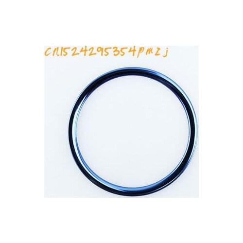 Stainless steel flywheel mark circle Decorative frame for 2016 2017 new KIA Sportage KX5 Car styling