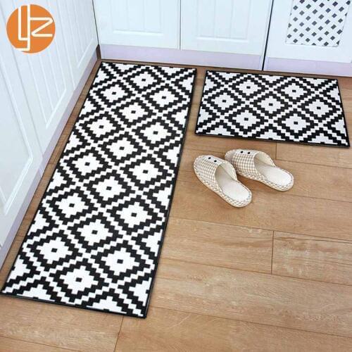 Yazi Non-slip Front Entrance Door Floor Mat Indoor Antislip Hallway Doormat Kitchen Long Carpet Rug For Bedroom Corridor