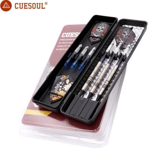New CUESOUL 3PCS/set 18g 14.5cm Professional Soft Tip Darts Hot Sale Tungsten Darts With Electronic Dart Needle