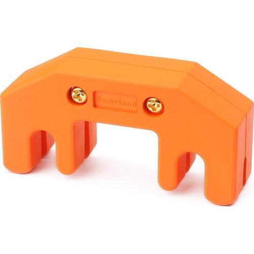 Rubber Coated Heavy Metal Practice Mute Silencer for Cello & Viola Black