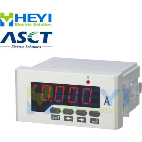 LED Three phase digital ampere meter HY-3AA series ac digital meter Class 0.5 digital current meter