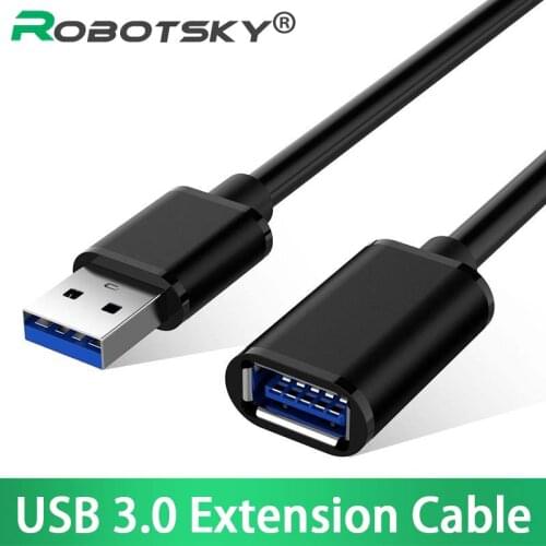 USB 3.0 Extension Male to Female Data Sync Cable Fast Speed USB3.0 Cable For PC Keyboard Printer Camera Mouse Game Controller
