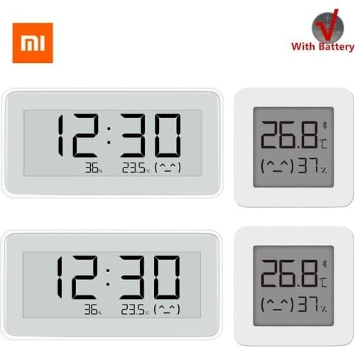 Original Xiaomi Mijia Bluetooth Temperature Humidity Sensor E-link LCD Screen Digital Thermometer Moisture Meter Smart Linkage