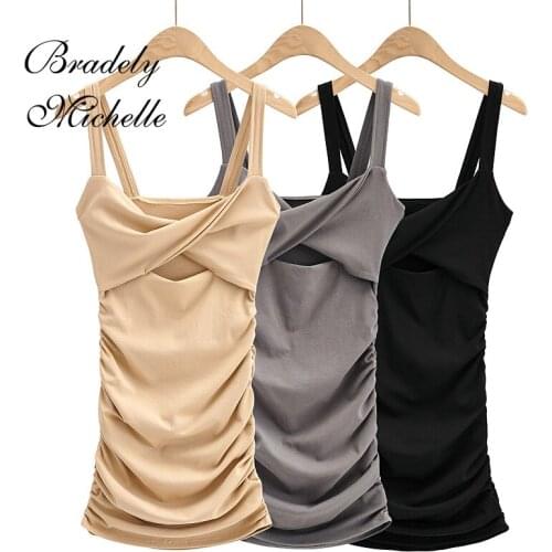 2021 NEW Arrival Summer Hollow Out Solid Sexy Sheath Sleeveless Spaghetti Strap Mini Dress Club Streetwear Vestido