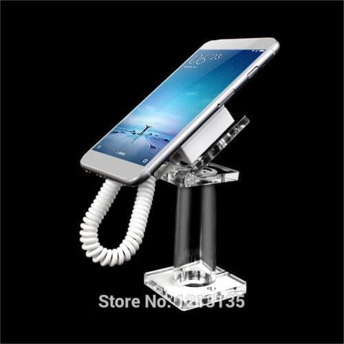 10 Pcs Cell Phone Retractable Security Holder Mobile Phone Anti Theft Display Stand