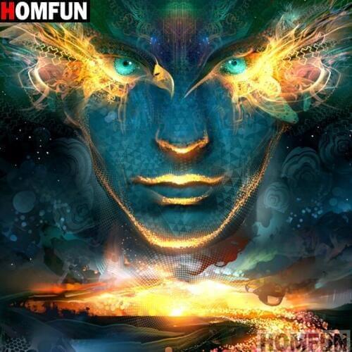 HOMFUN Full Square/Round Drill 5D DIY Diamond Painting "Cartoon character" 3D Embroidery Cross Stitch 5D Home Decor A14577