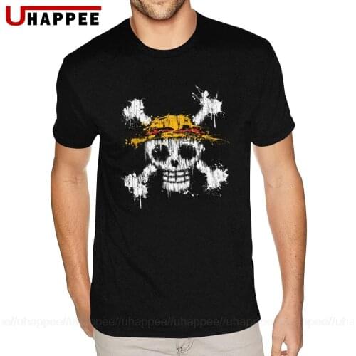 One Piece Skull T-Shirt Young Boy Good Quality Tshirt Mens Short Sleeve Sale Brand Apparel